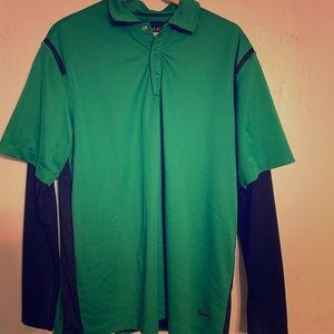 Nike golf long sleeves/shirt sleeved polo!